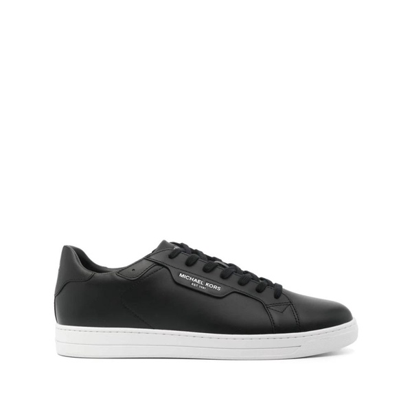 Black Leather Sneakers Almond Toe