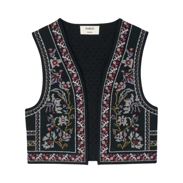 Coco Vest with Embroidery