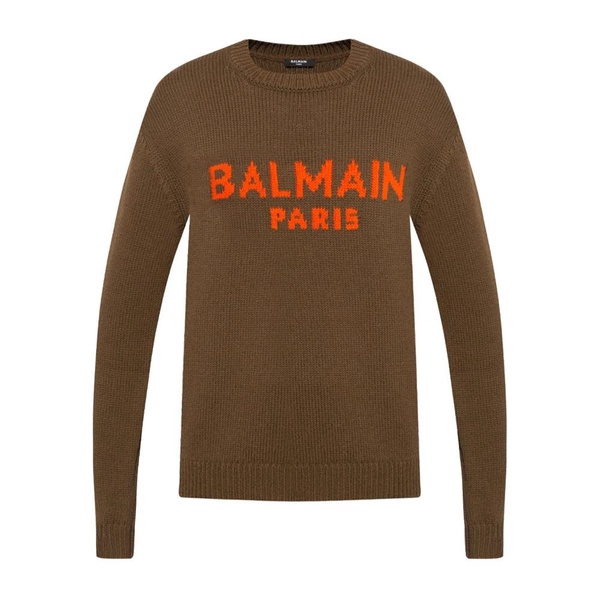 Balmain Wool Logo Sweater