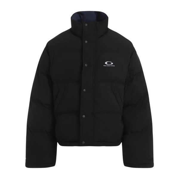 Black Reversible Puffer Jacket