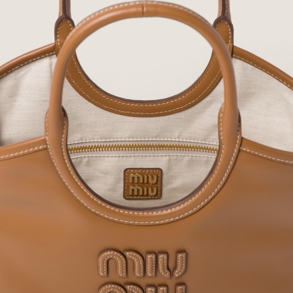 Ivy leather tote bag