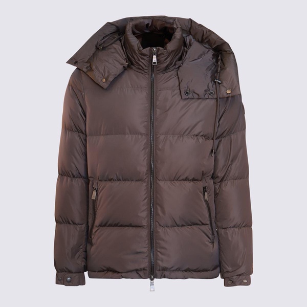 Add Grey Brown Down Jacket in Falesia