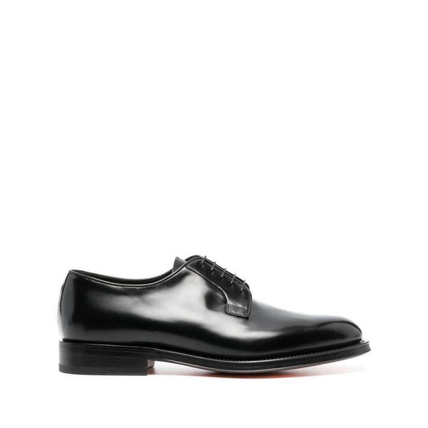 Santoni Shoes in Black