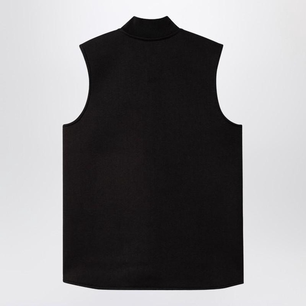 Carhartt Wip Car Lux Vest Cotton Blend Waistcoat Black