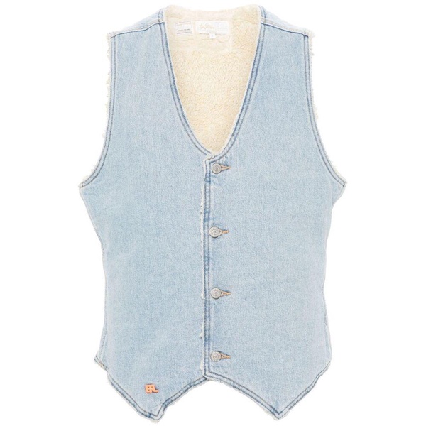 Erl Outwear Waistcoats in Blue