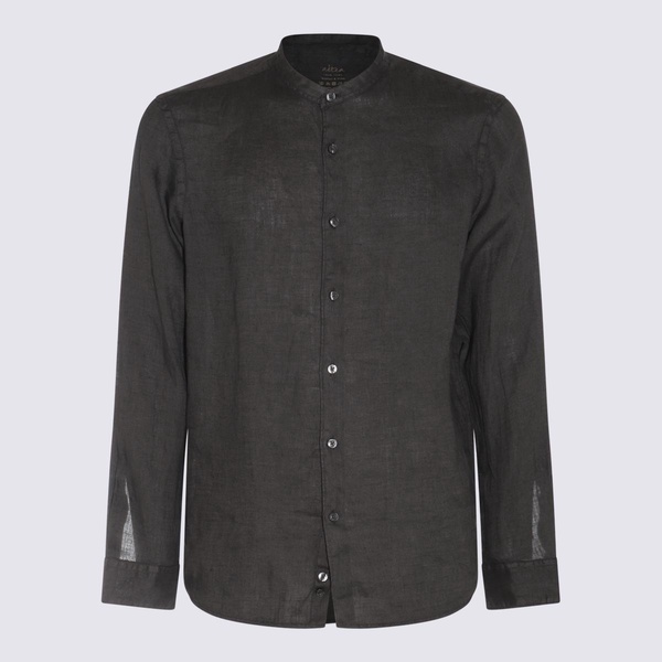 Altea Black Linen Shirt