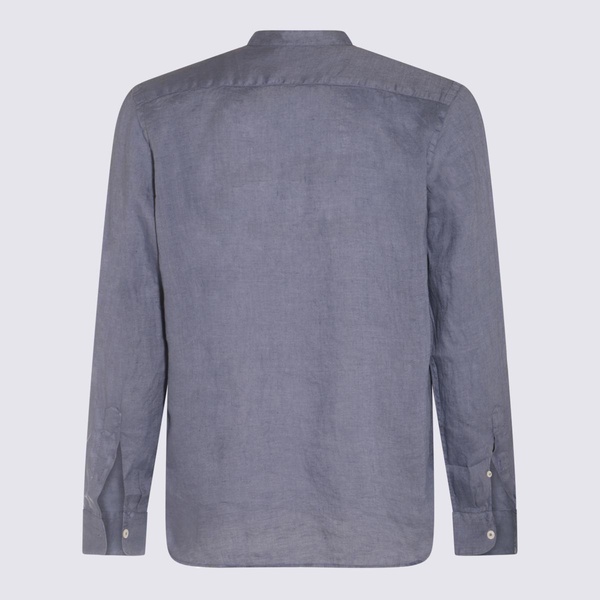 Altea Blue Linen Shirt