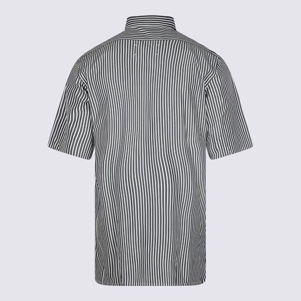 Maison Margiela C-Striped Short-Sleeved Shirt