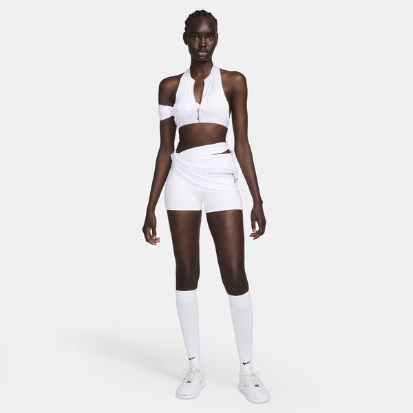 x Jacquemus layered mini shorts