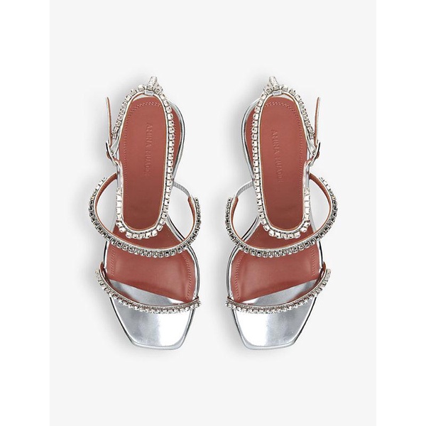 Gilda 95mm crystal-embellished sandals