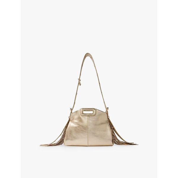 Miss M Mini metallic-leather shoulder bag