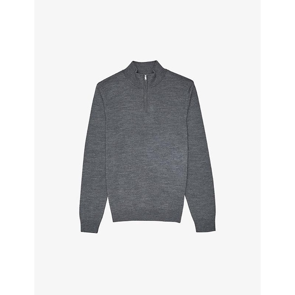 Blackhall zip-neck merino-wool jumper