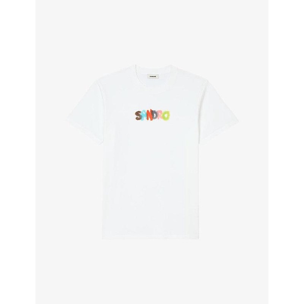 logo-print jersey T-shirt