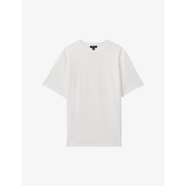 Wick textured stretch-woven T-shirt