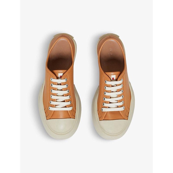 Pablo chunky-sole nappa-leather trainers