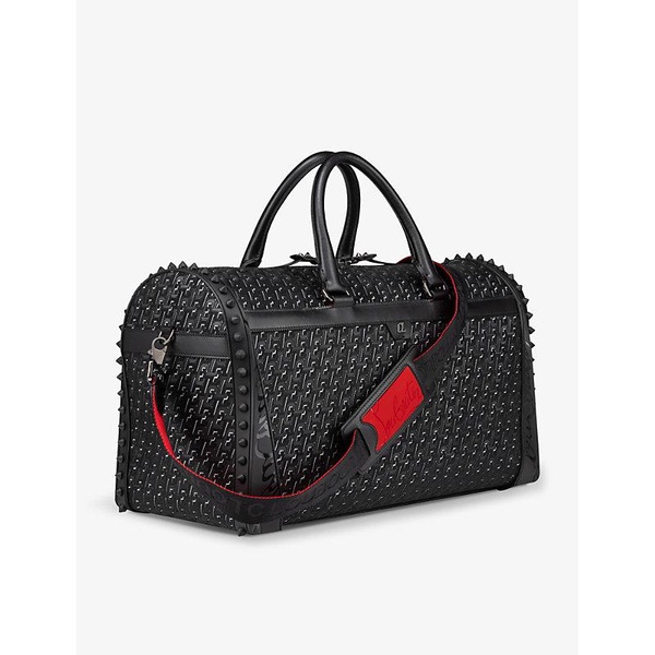 Sneakender studded leather duffle bag