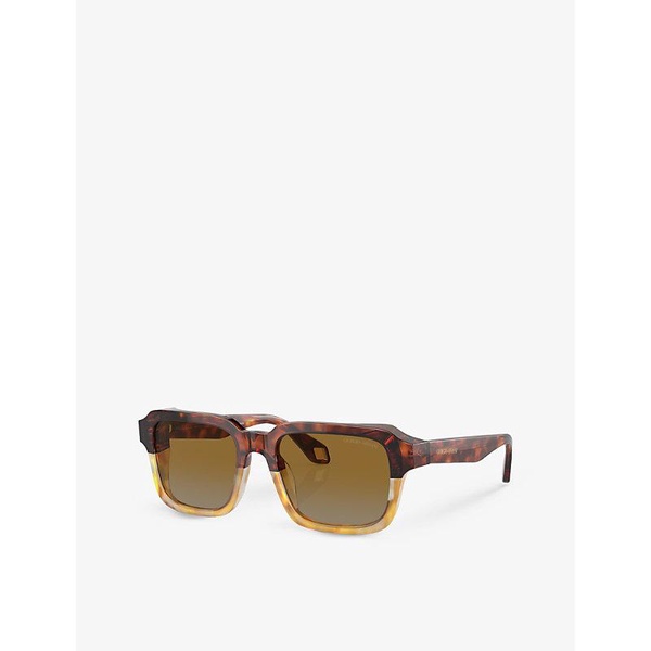 AR8194U rectangle-frame acetate sunglasses