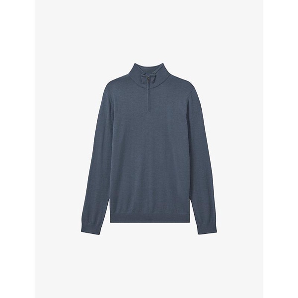 Blackhall half-zip slim-fit merino-wool jumper