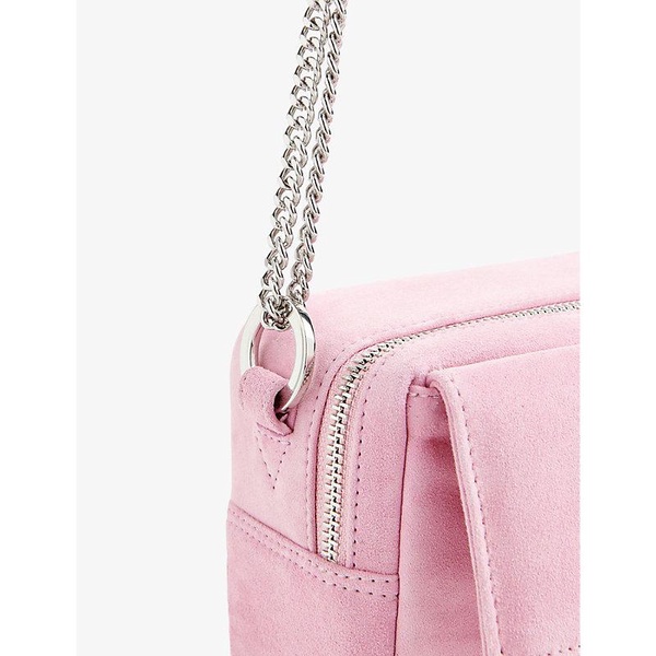 Bibi chain-strap suede mini shoulder bag