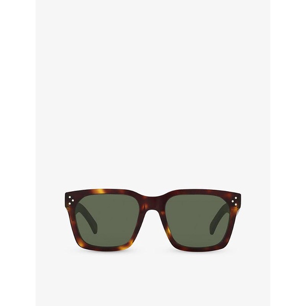 CL000384 CL40248I irregular-frame acetate sunglasses