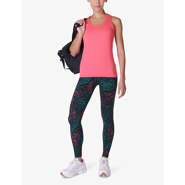 Athlete Seamless stretch-woven tank top