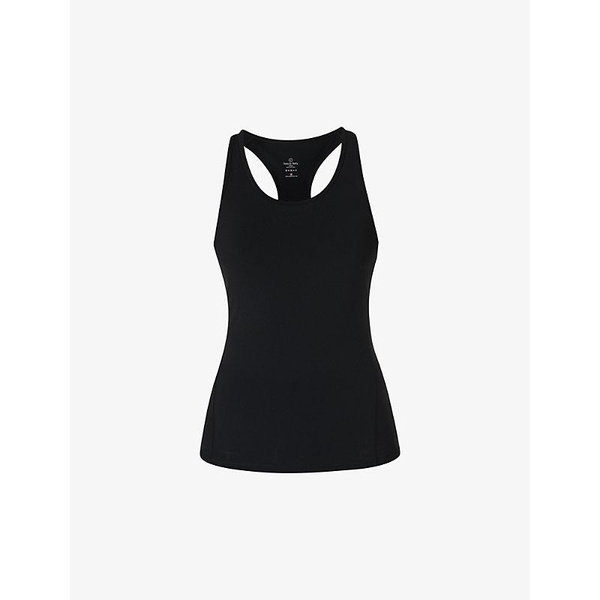 Power medium-impact stretch-woven gym tank top