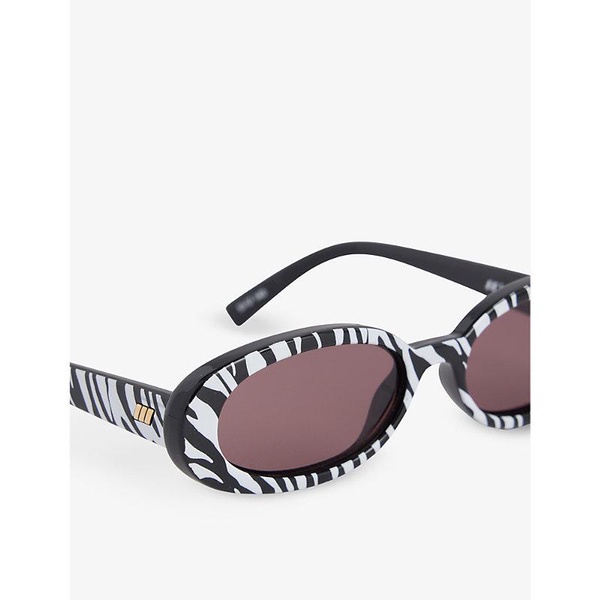 Outta Love oval-frame polyethylene sunglasses