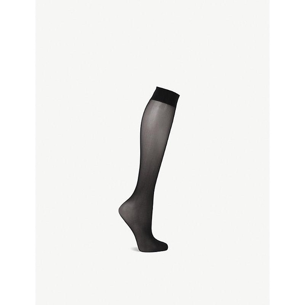 Individual 10 stretch-woven knee-highs