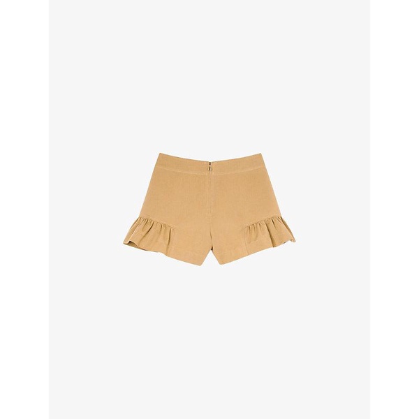 ruffle cotton shorts