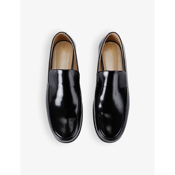 Alessio slip-on flat leather loafers