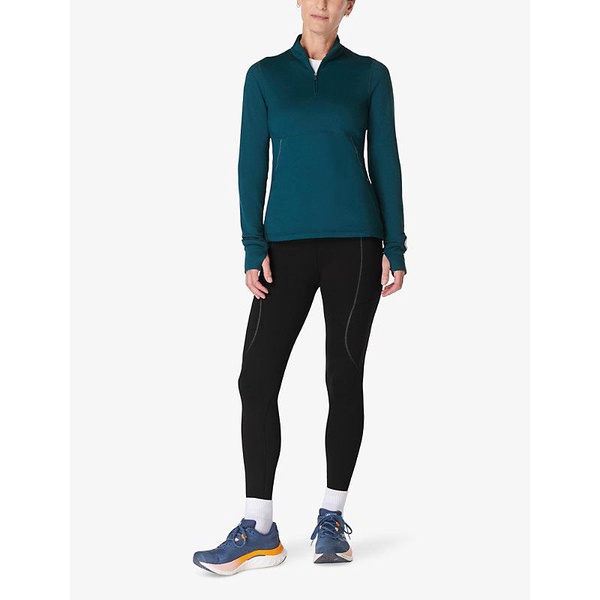 Therma Boost half-zip recycled polyester-blend jacket