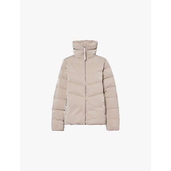 Alena padded shell-down jacket