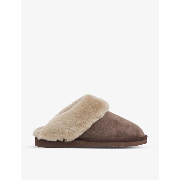 Emilia cuff sheepskin slippers