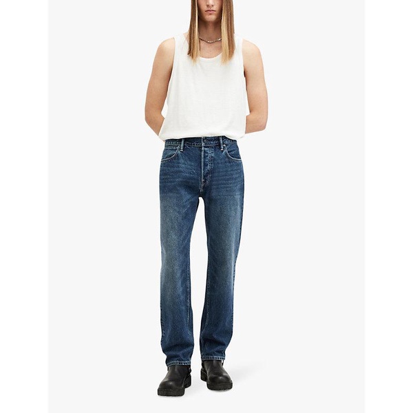 Reid straight-leg organic-cotton denim jeans