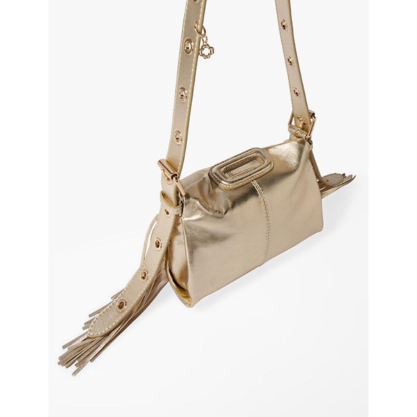 Miss M Mini metallic-leather shoulder bag