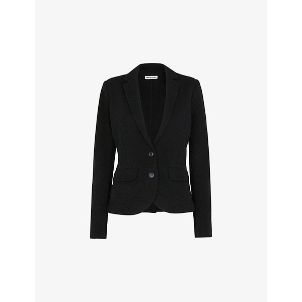 Slim tailored cotton blazer