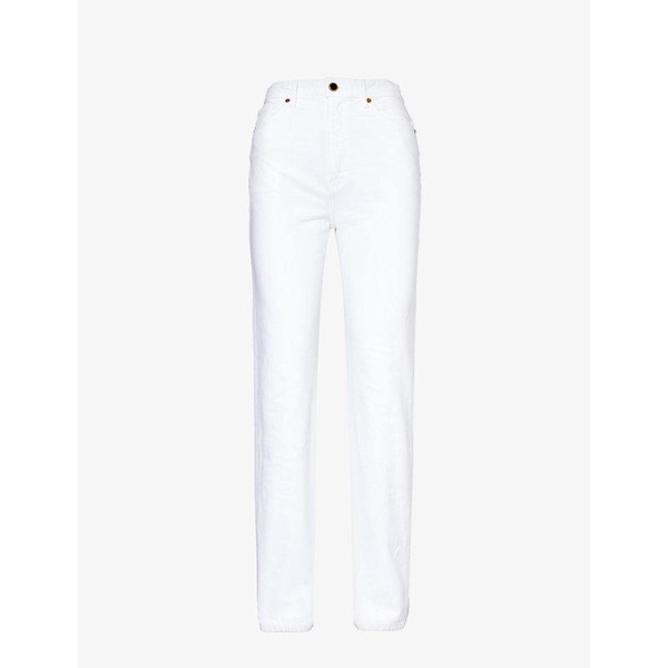 Danielle straight-leg high-rise jeans