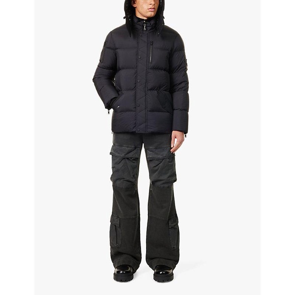 Everest 3Q detachable-hood puffer shell-down jacket