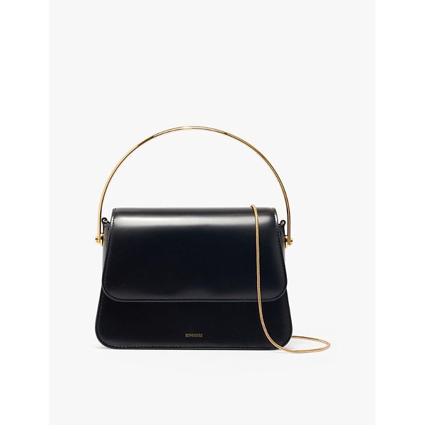 Aria mini leather top-handle bag