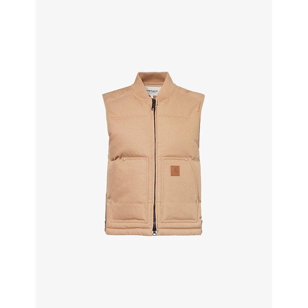 Rayley padded regular-fit cotton vest