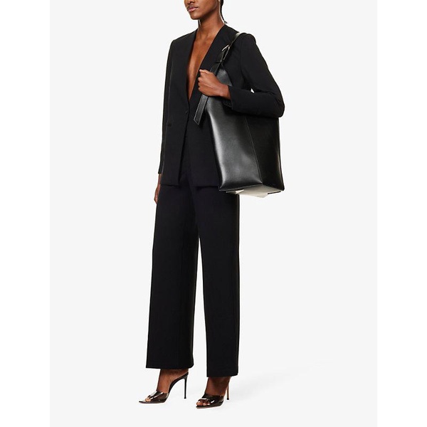 The Perfect Pant mid-rise wide-leg rayon-blend trousers