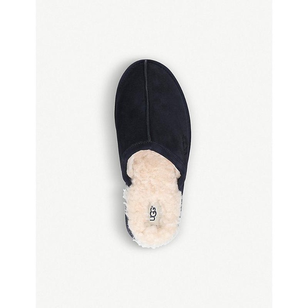 Scuff sheepskin slippers