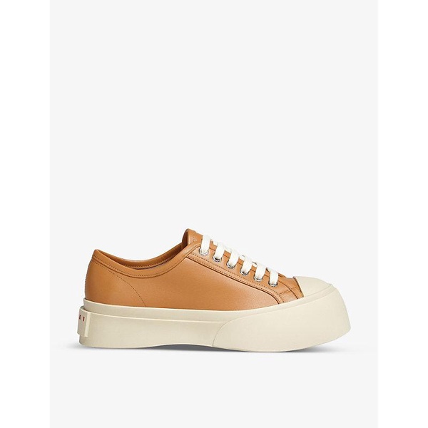 Pablo chunky-sole nappa-leather trainers