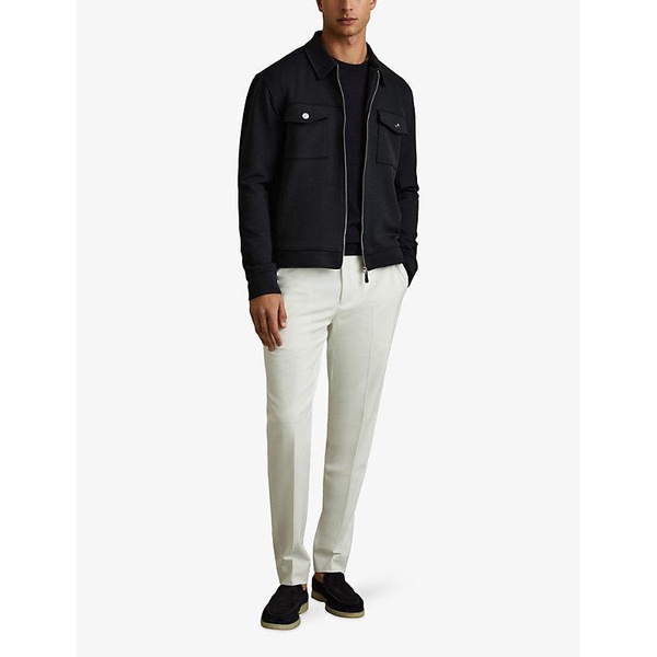 Medina double-knit stretch-jersey jacket