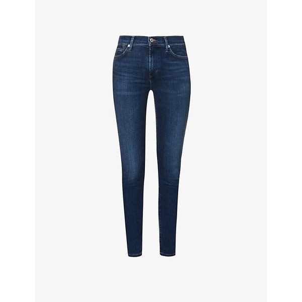 Rocket brand-patch skinny mid-rise jeans