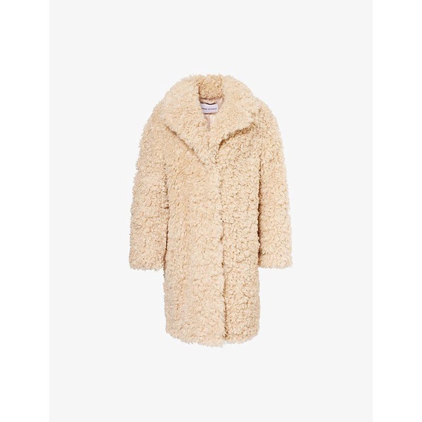 Camille cocoon faux-fur coat