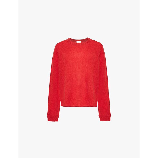 Boyfriend round-neck cashmere jumper