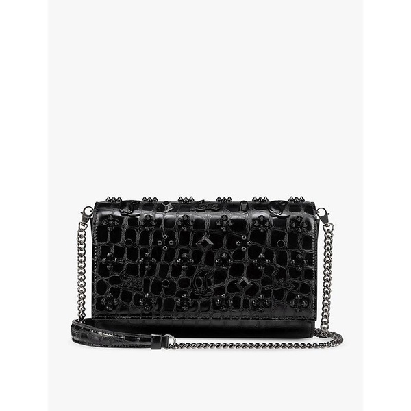 Paloma leather clutch bag