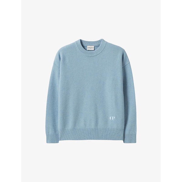 Logo-embroidered regular-fit cashmere jumper