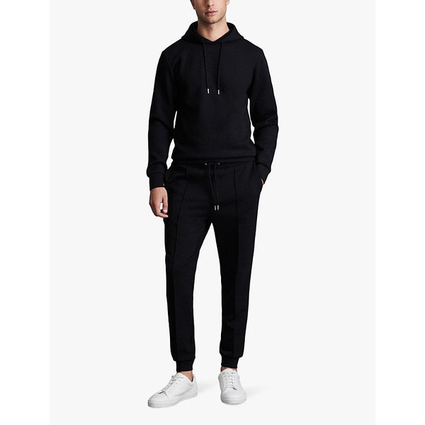 Premier regular-fit mid-rise stretch-jersey jogging bottoms